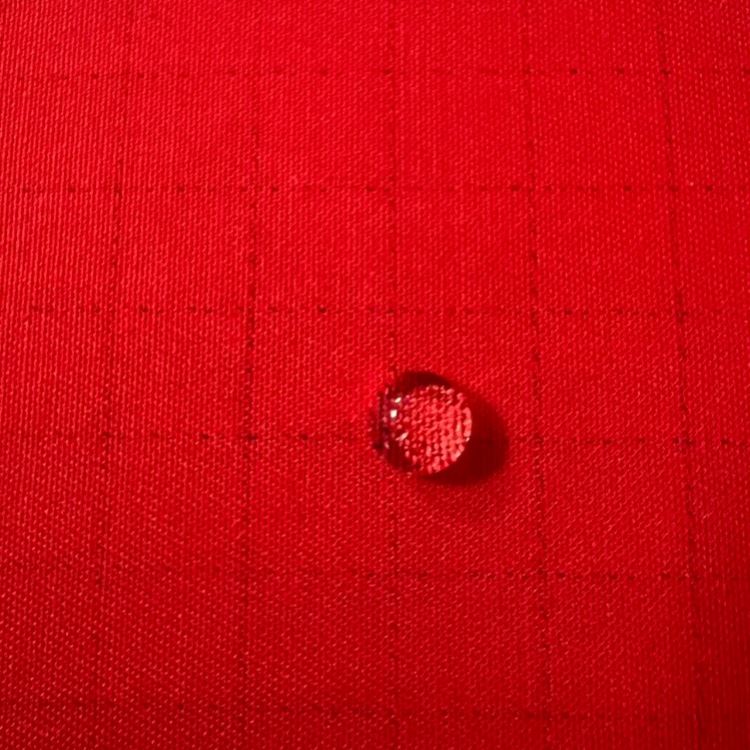 Red Fabric Anti-static Fabric Waterproof And Oilproof Cvc 150g