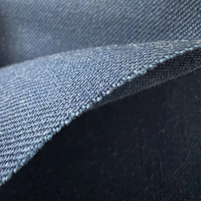 KC-01 Blue Aramid+cotton Anti Flaming Soft Fabric FR Fabric 215g